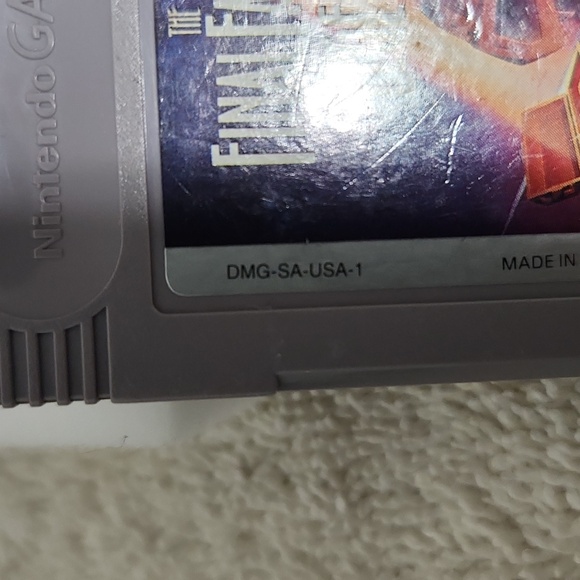 Vintage 1989 Nintendo GameBoy OEM Video Game The Final Fantasy Legend - Picture 9 of 9
